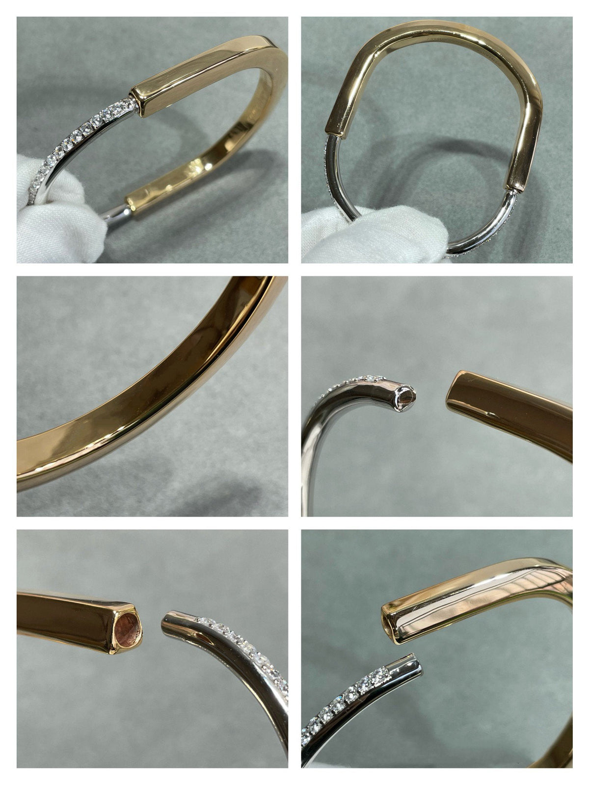 [Reverie Jewels]LOCK BRACELET DIAMOND
