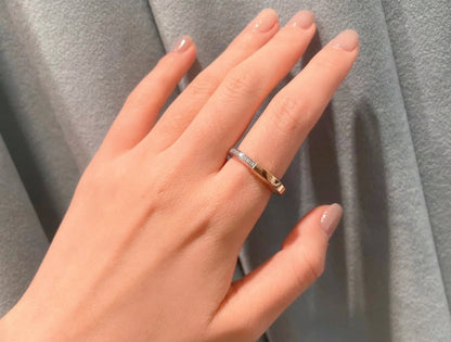 [Reverie Jewels]LOCK DIAMOND RING