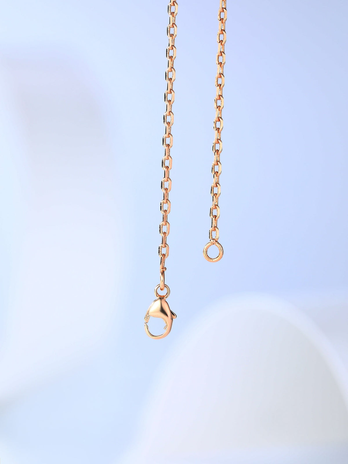 [⭐Reverie Jewels]H CAGE PINK GOLD NECKLACE