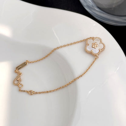[⭐Reverie Jewels]LUCKY SPRING ROSE GOLD MOP BRACELET