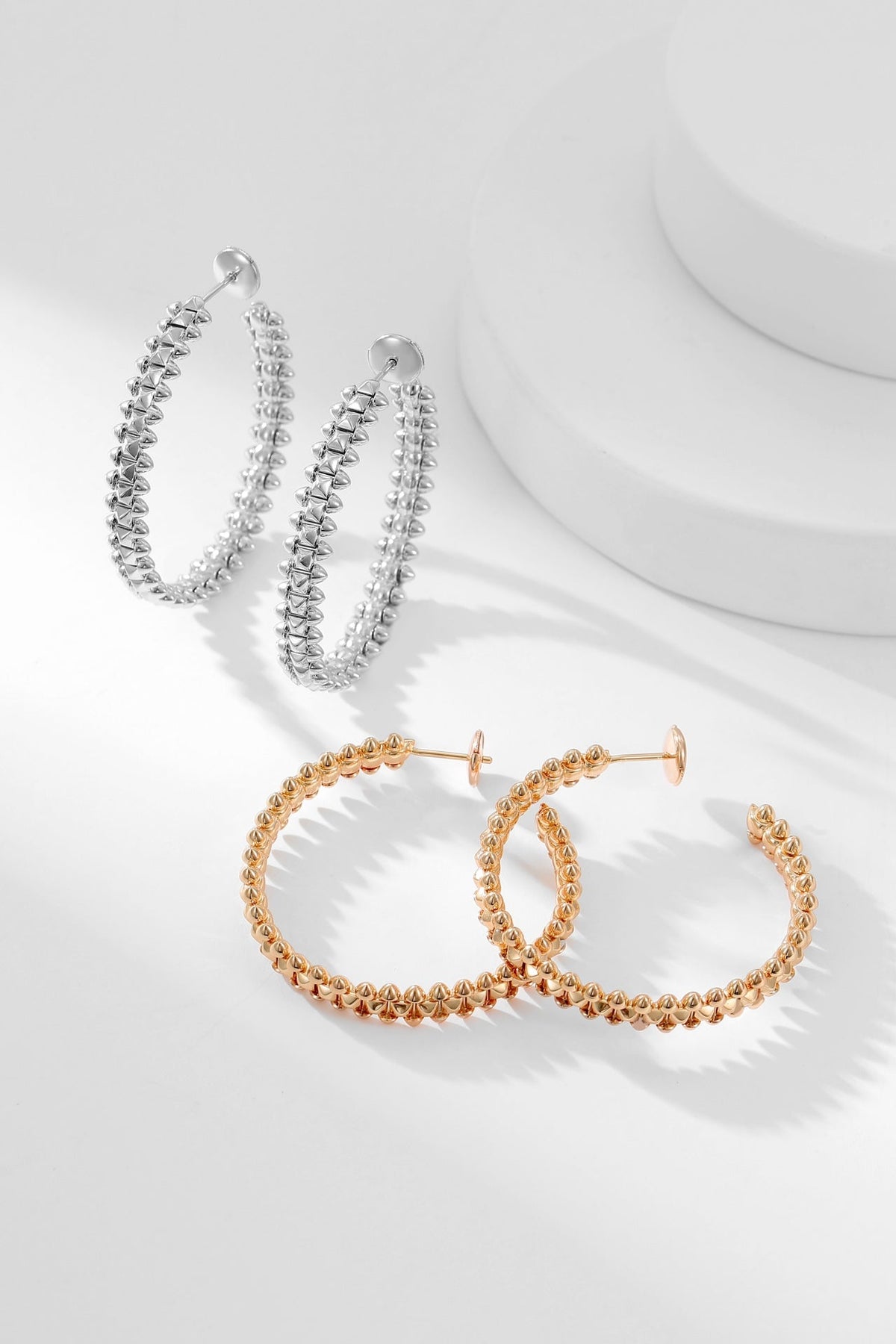 [⭐Reverie Jewels]CLASH HOOP EARRINGS