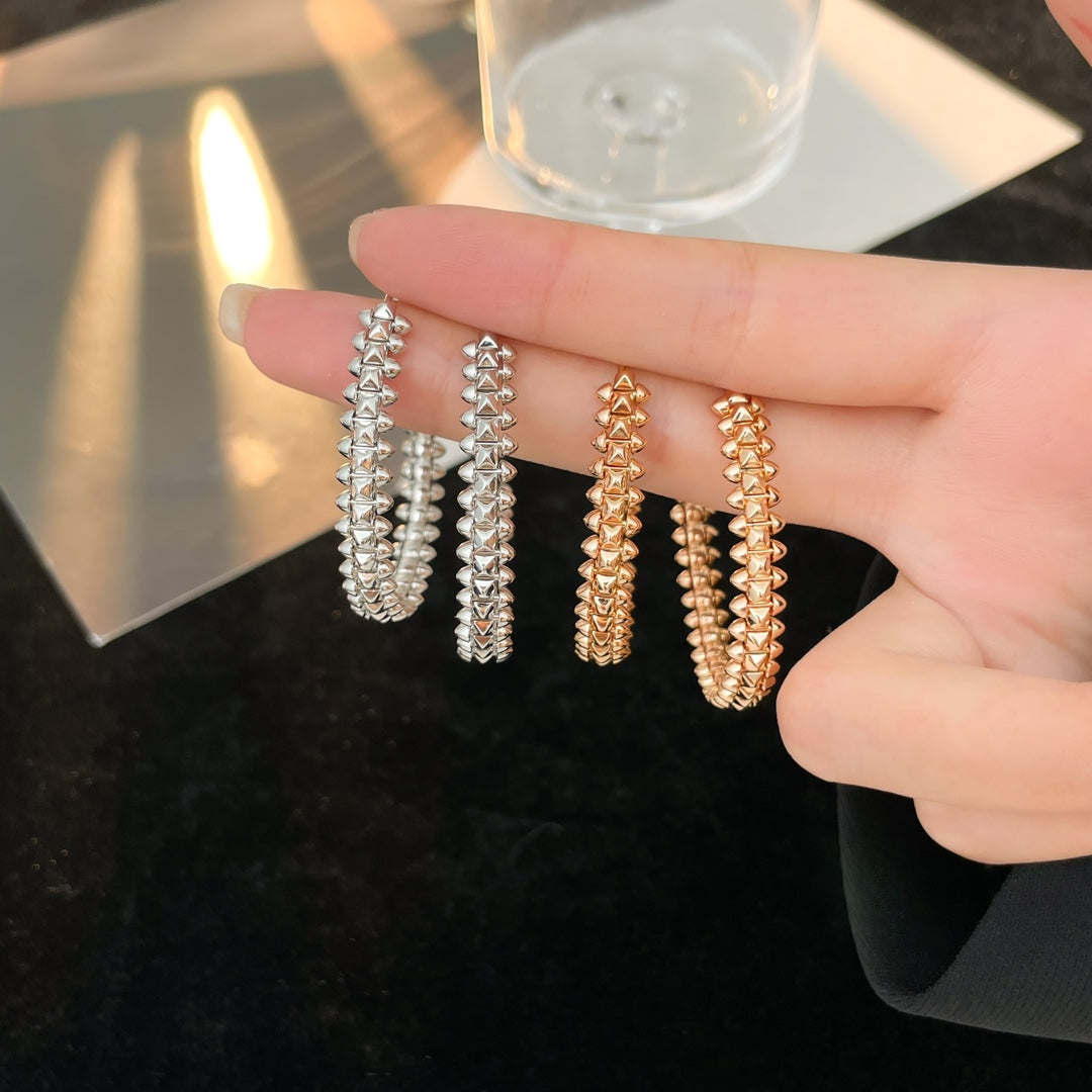 [⭐Reverie Jewels]CLASH HOOP EARRINGS