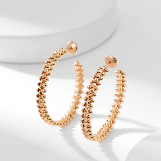 [⭐Reverie Jewels]CLASH HOOP EARRINGS