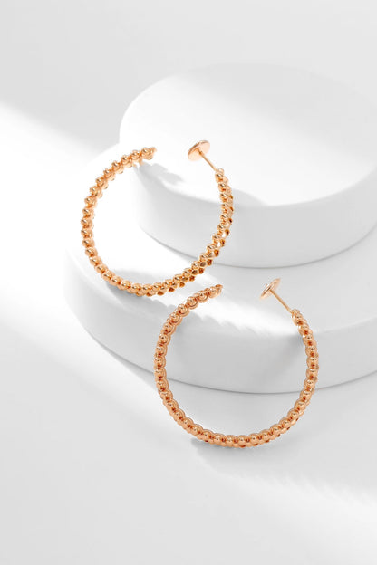 [⭐Reverie Jewels]CLASH HOOP EARRINGS