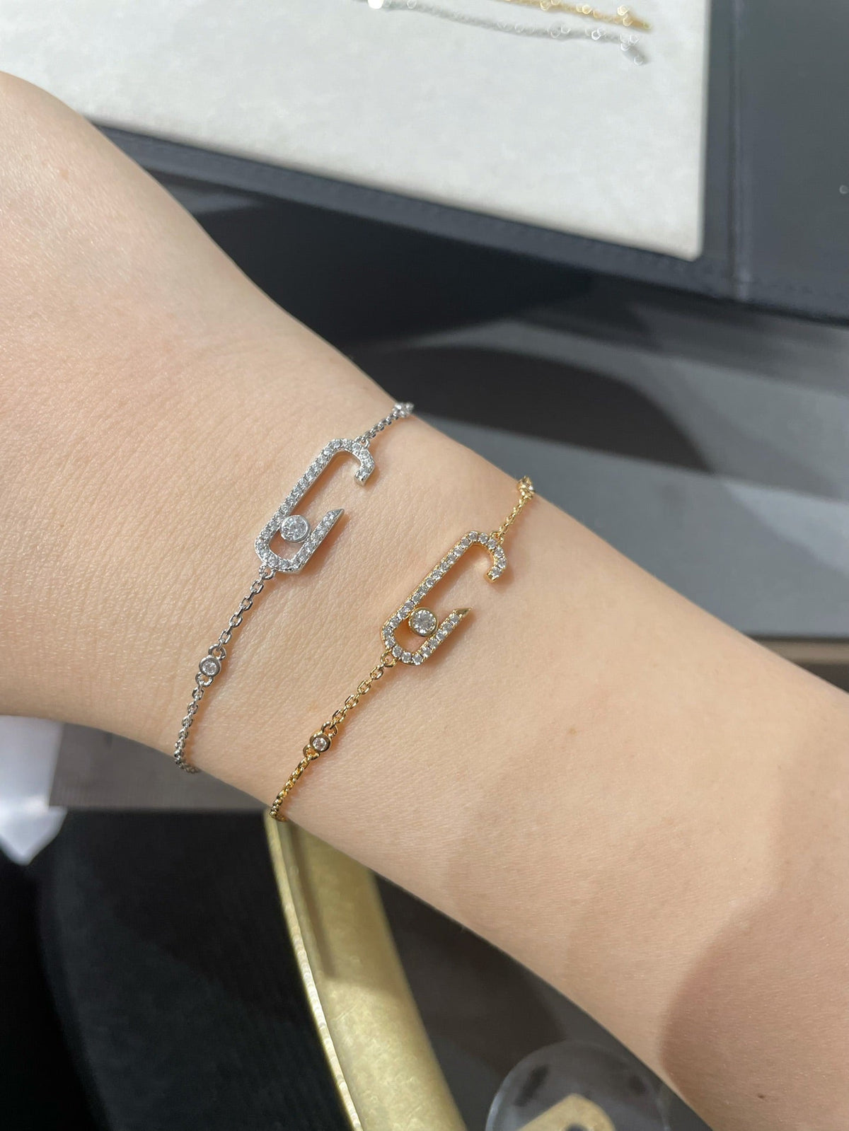 [⭐Reverie Jewels]BABY MOVE DIAMOND BRACELET