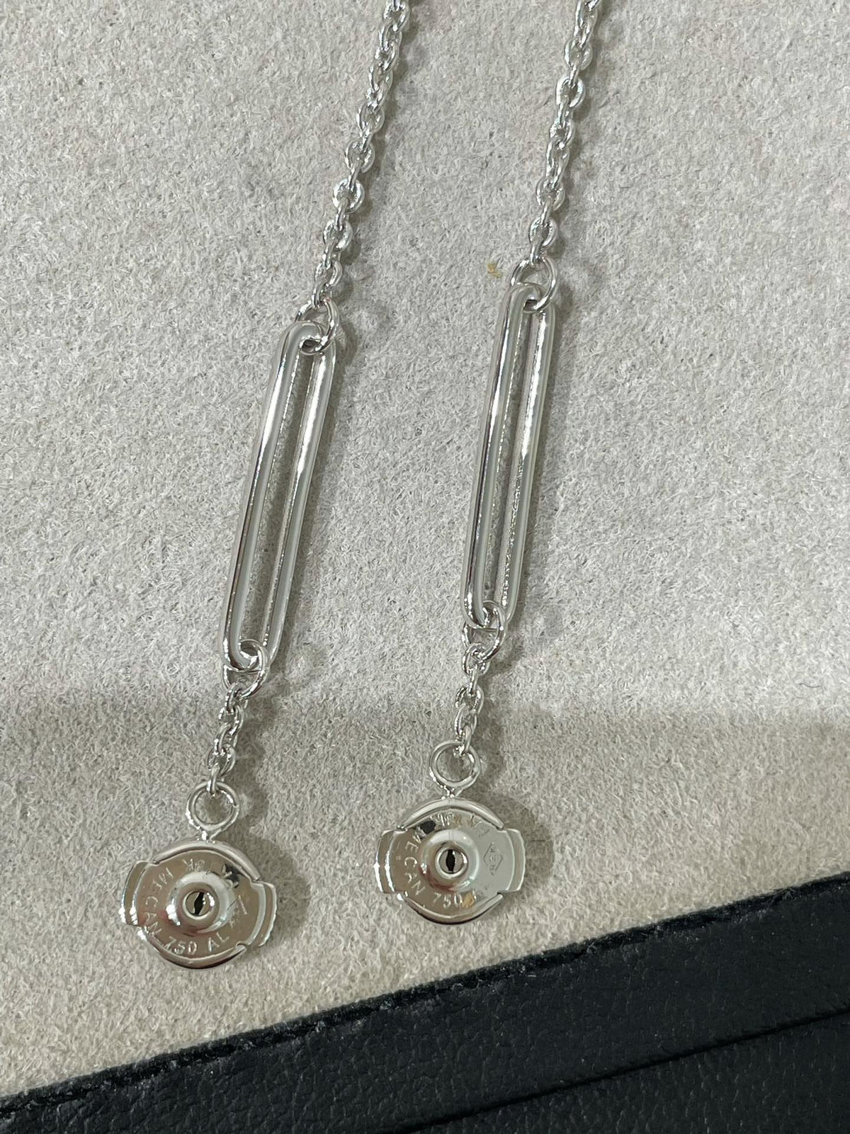 [⭐Reverie Jewels]CHAINE CHAOS DIAMOND DROP EARRINGS