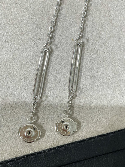 [⭐Reverie Jewels]CHAINE CHAOS DIAMOND DROP EARRINGS