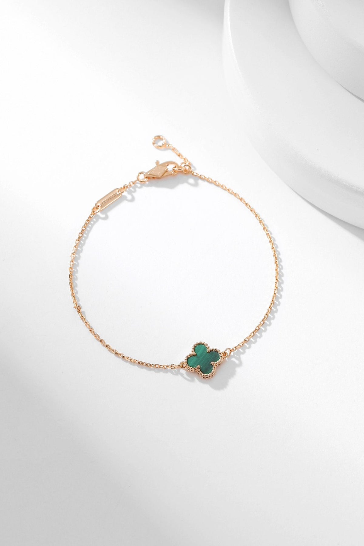 [⭐Reverie Jewels]CLOVER BRACELET MALACHITE 1 MOTIF
