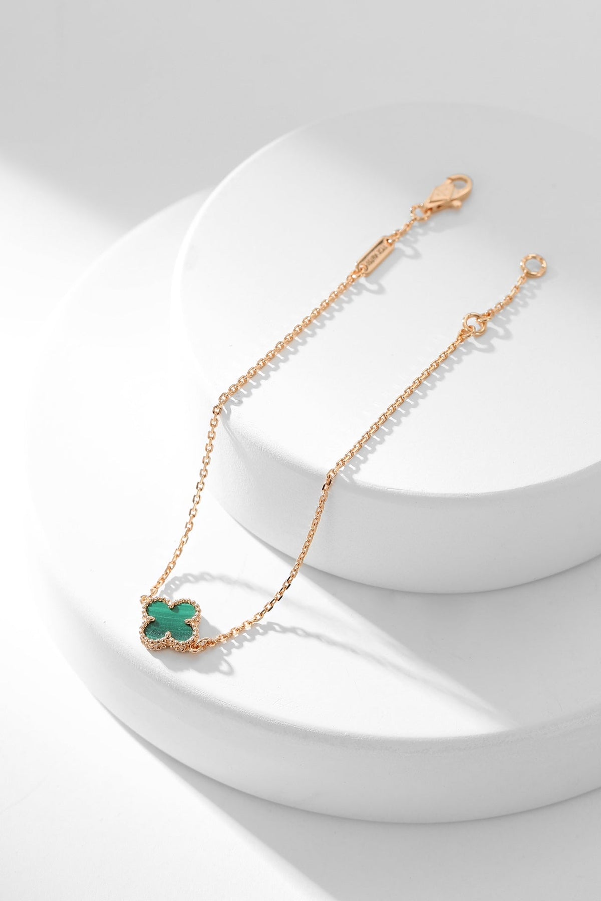 [⭐Reverie Jewels]CLOVER BRACELET MALACHITE 1 MOTIF