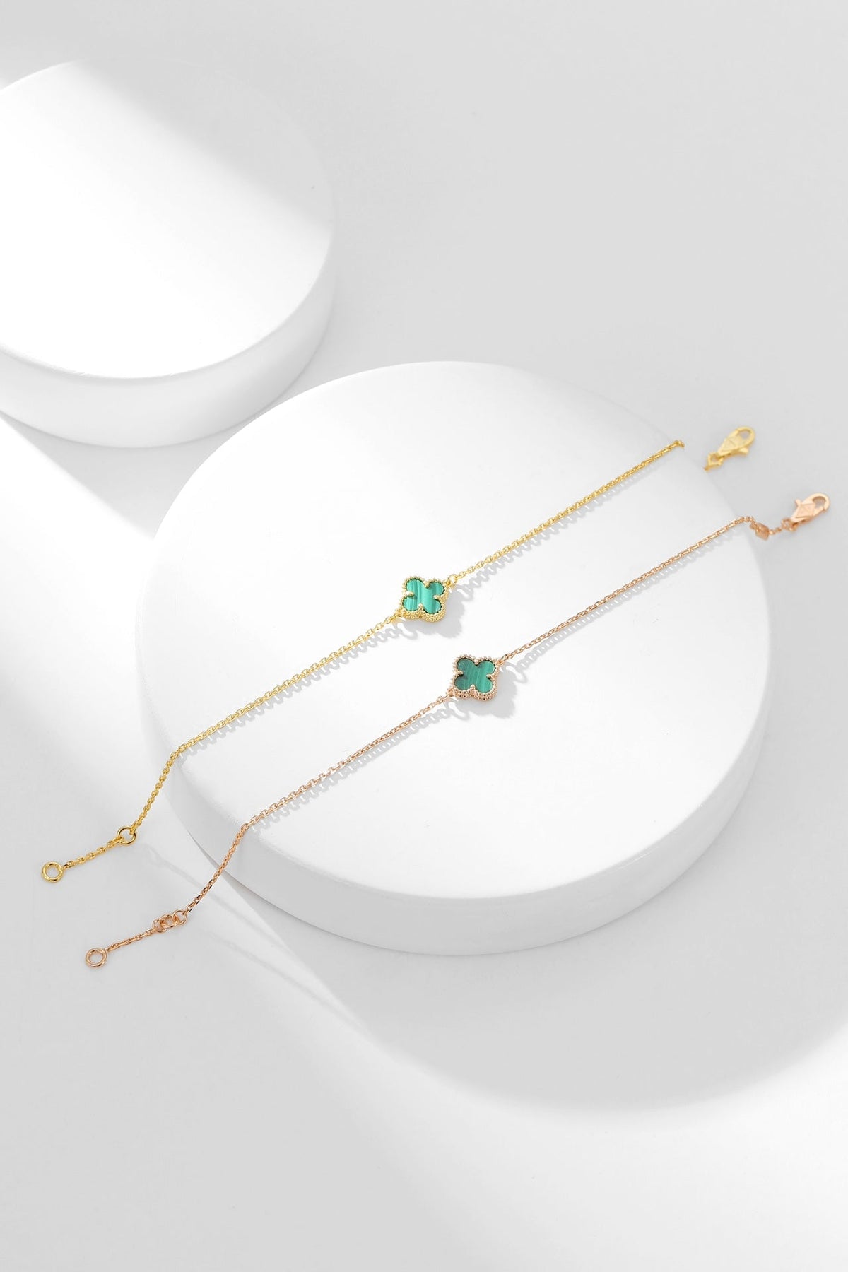 [⭐Reverie Jewels]CLOVER BRACELET MALACHITE 1 MOTIF