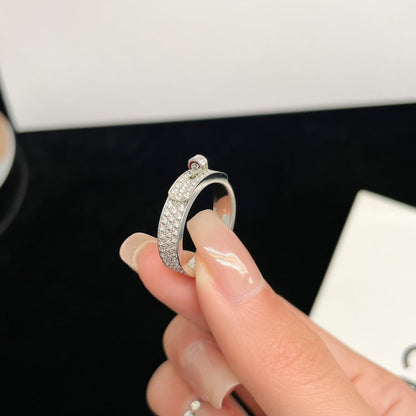 [⭐Reverie Jewels]KELLY SILVER DIAMOND RING