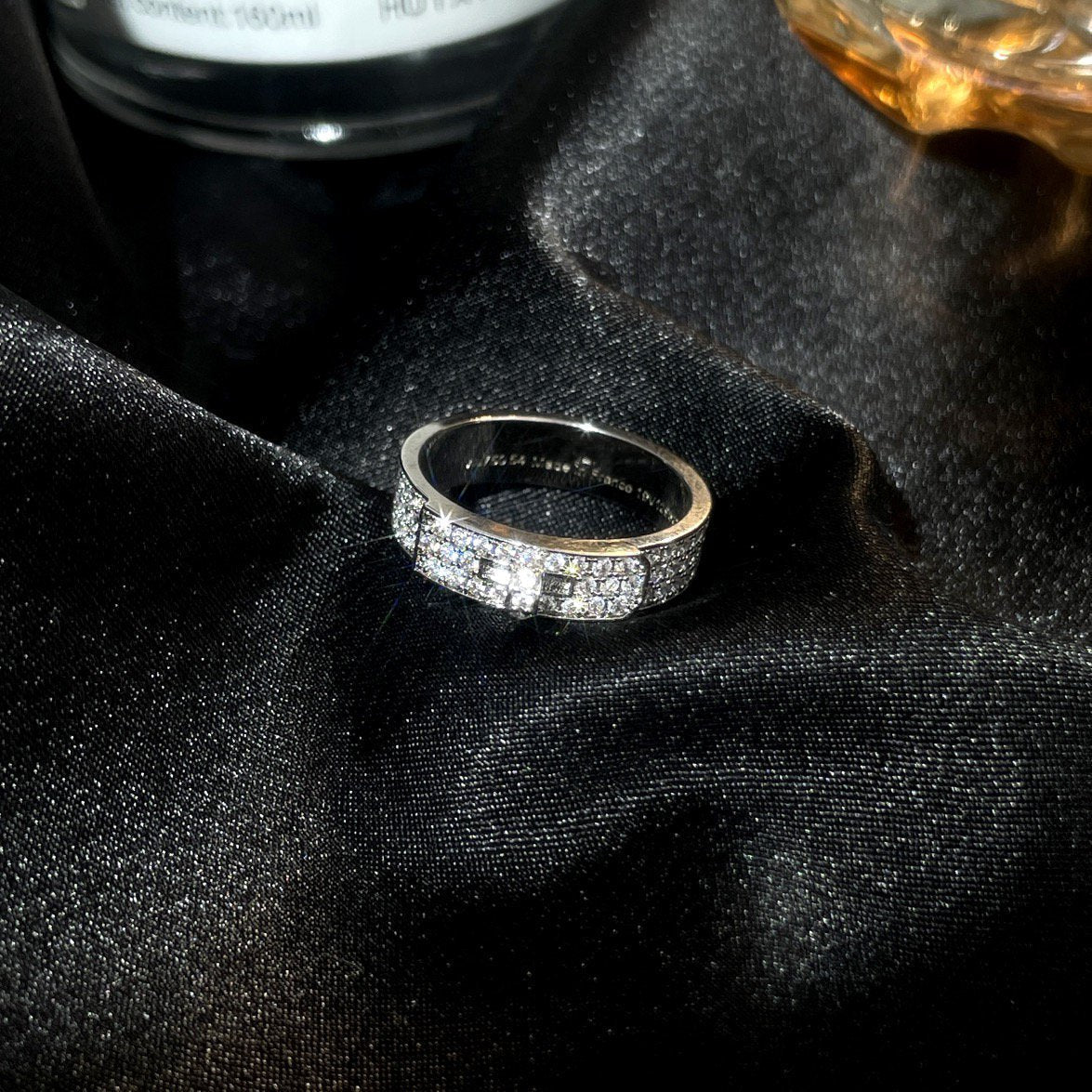 [⭐Reverie Jewels]KELLY SILVER DIAMOND RING
