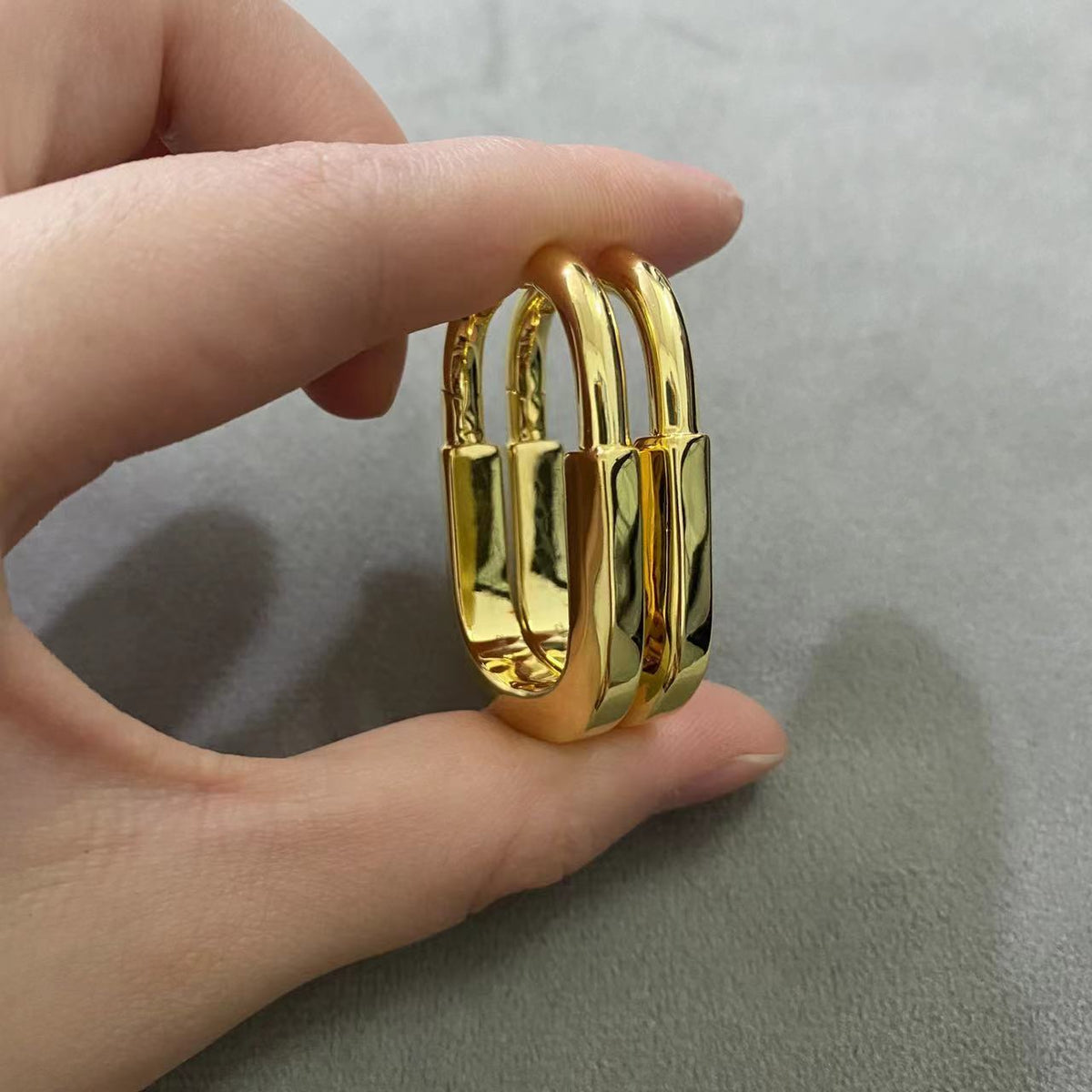 [Reverie Jewels]LOCK MEDIUM EARRINGS