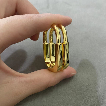 [Reverie Jewels]LOCK MEDIUM EARRINGS