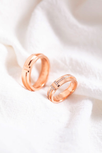 [Reverie Jewels]T PINK GOLD RING