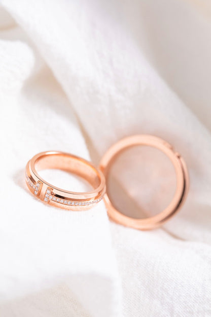 [Reverie Jewels]T PINK GOLD RING