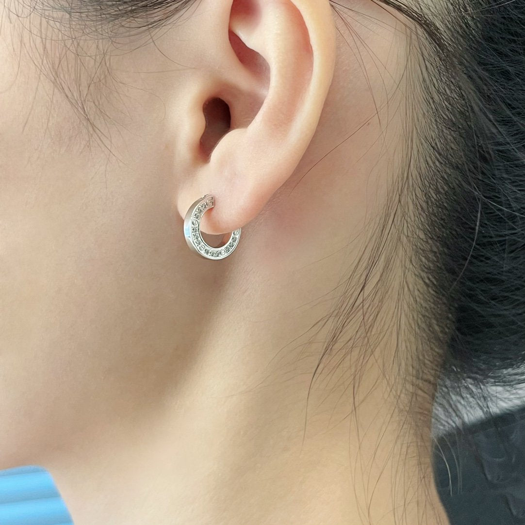 [⭐Reverie Jewels]LOVE DIAMOND EARRINGS