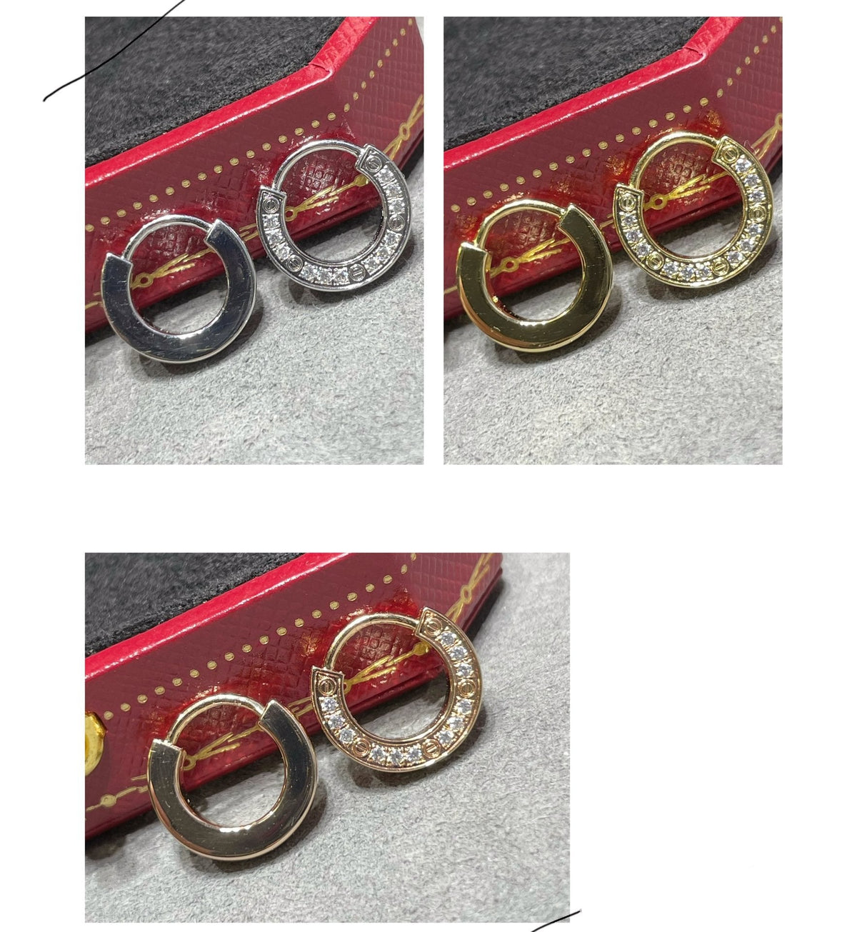 [⭐Reverie Jewels]LOVE DIAMOND EARRINGS