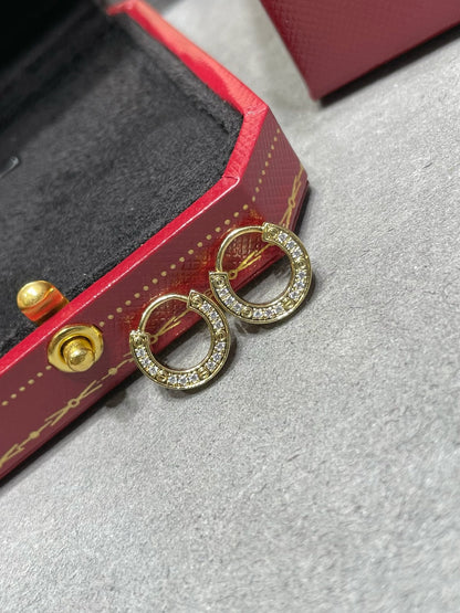 [⭐Reverie Jewels]LOVE DIAMOND EARRINGS