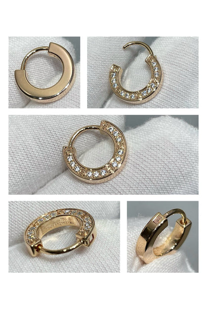 [⭐Reverie Jewels]LOVE DIAMOND EARRINGS