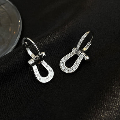 [⭐Reverie Jewels]FORCE 10 FULL DIAMOND DROP EARRINGS MEDIUM MODEL