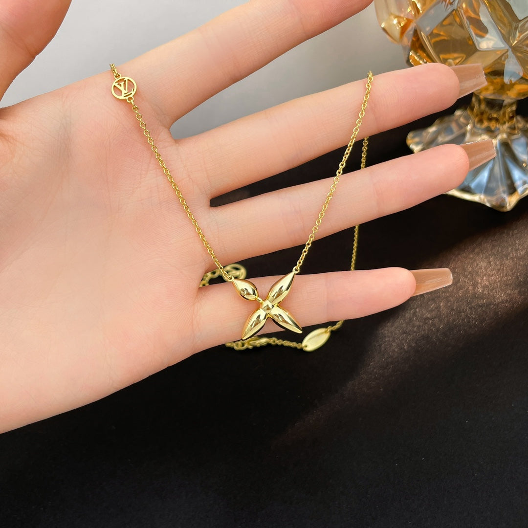 [⭐Reverie Jewels]LOUISETTE GOLD NECKLACE