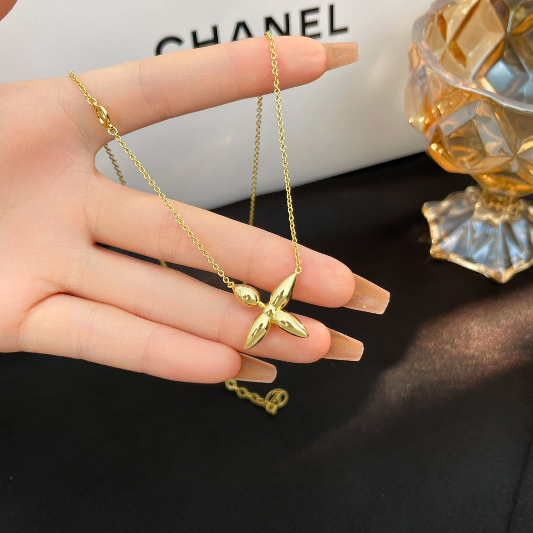 [⭐Reverie Jewels]LOUISETTE GOLD NECKLACE