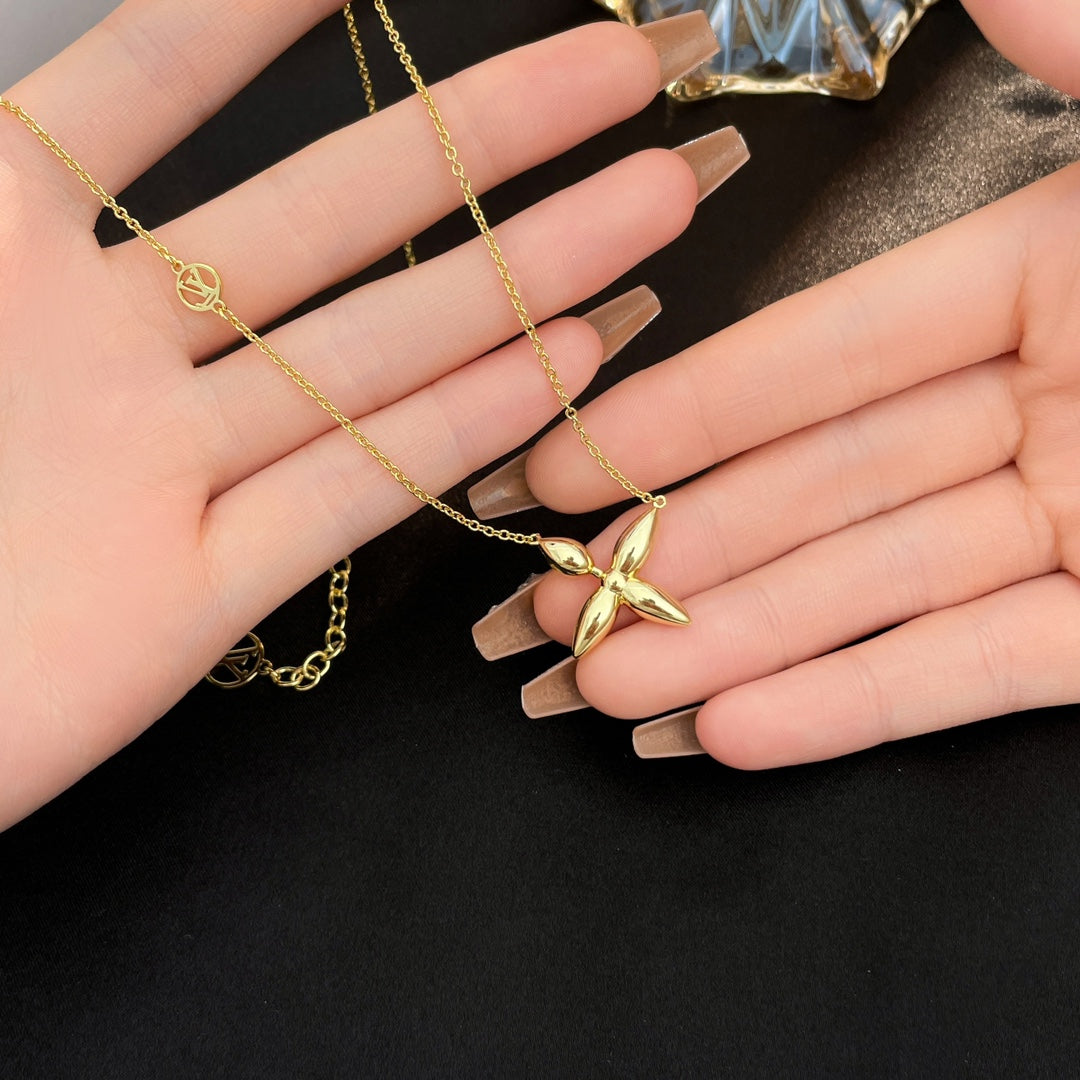 [⭐Reverie Jewels]LOUISETTE GOLD NECKLACE