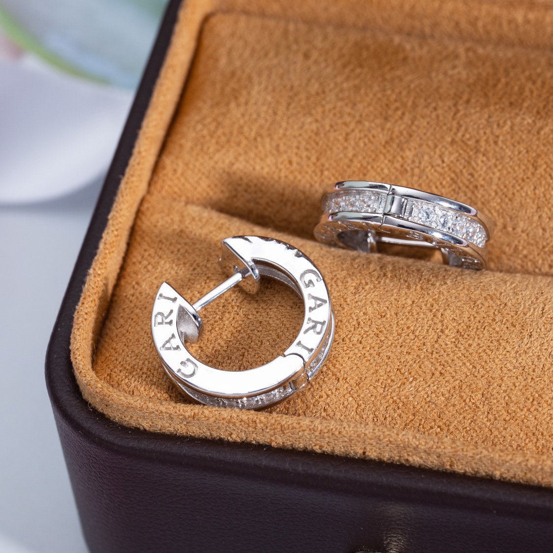 [⭐Reverie Jewels]ZERO 1 MINI SILVER DIAMOND EARRINGS