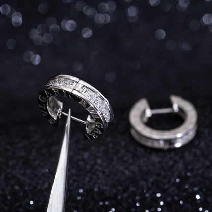 [⭐Reverie Jewels]ZERO 1 MINI SILVER DIAMOND EARRINGS