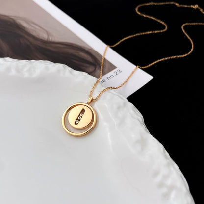 [⭐Reverie Jewels]Demo MOVE MOP PINK GOLD NECKLACE