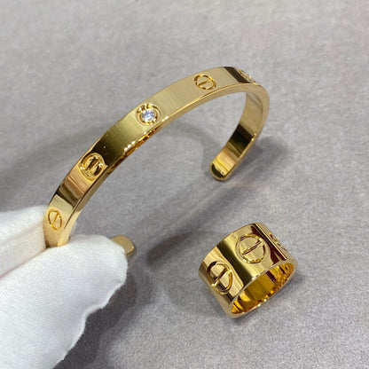 [⭐Reverie Jewels]LOVE 11MM LARGE RING