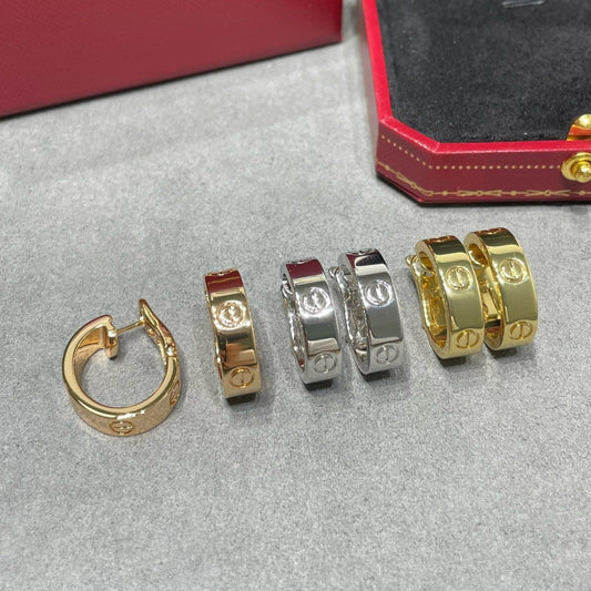[⭐Reverie Jewels]LOVE 5.5MM EARRINGS