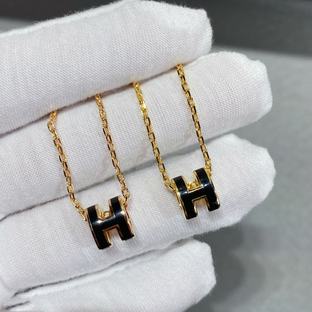 [⭐Reverie Jewels]MINI POP H NECKLACE