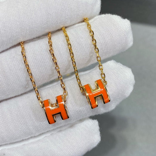 [⭐Reverie Jewels]MINI POP H NECKLACE