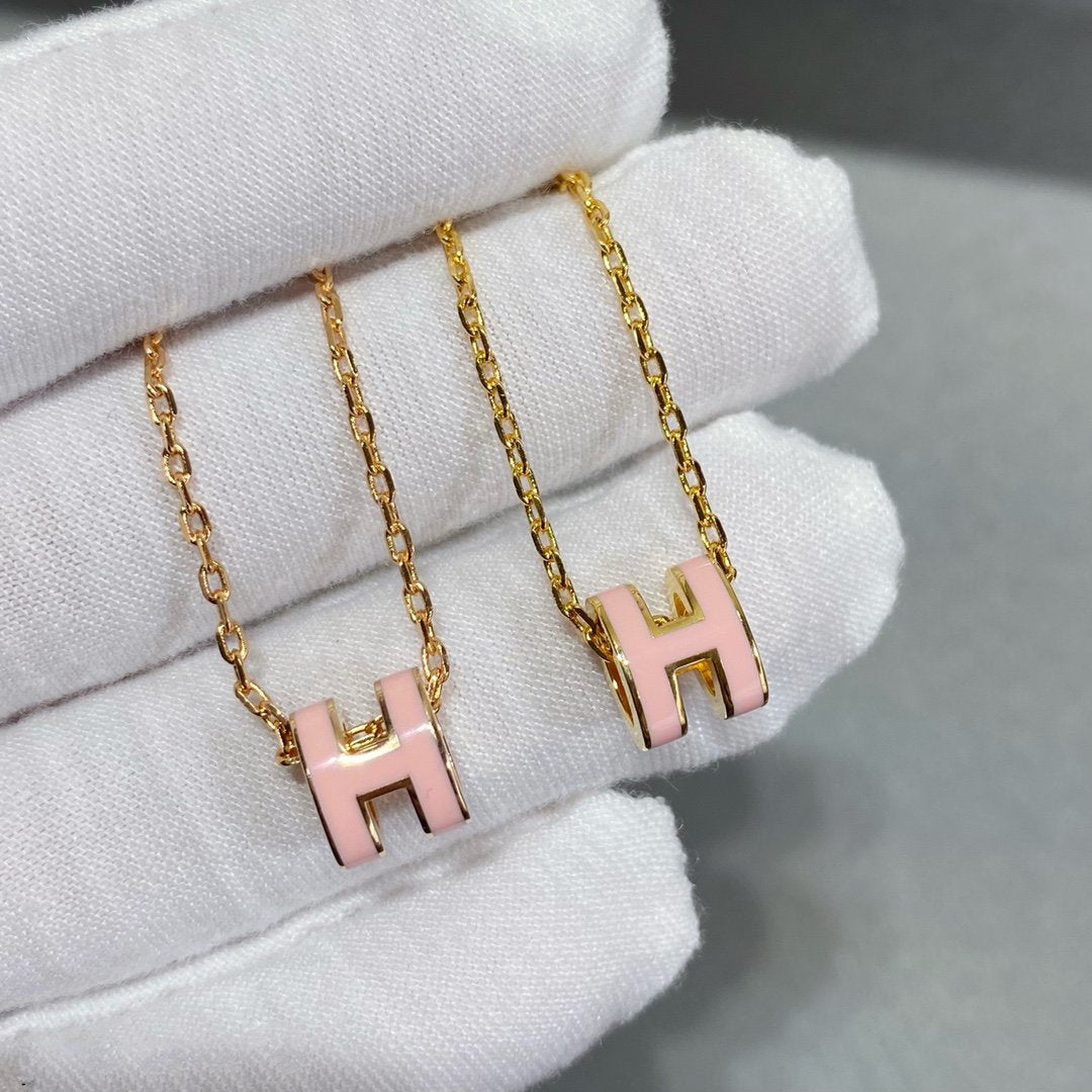 [⭐Reverie Jewels]MINI POP H NECKLACE