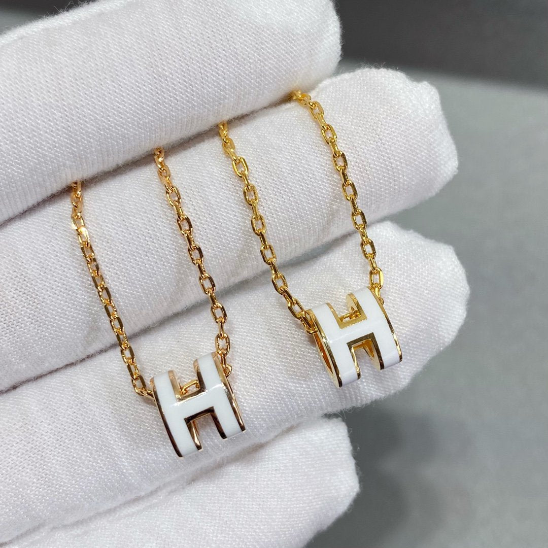 [⭐Reverie Jewels]MINI POP H NECKLACE