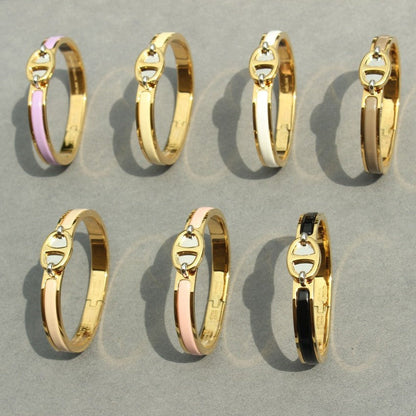 [⭐Reverie Jewels]CLIC CHAINE GOLD BRACELET