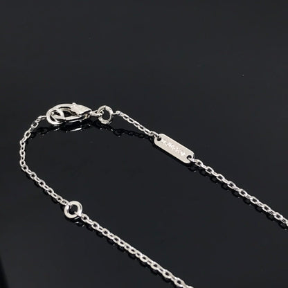 [⭐Reverie Jewels]CLOVER PIETERSITE SILVER LONG NECKLACE