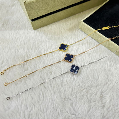 [⭐Reverie Jewels]CLOVER 1 MOTIF PIETERSITE BRACELET