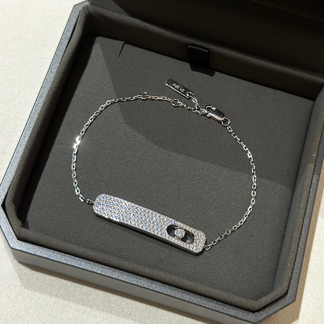 [⭐Reverie Jewels]MOVE CLASSIQUE DIAMOND PAVED BRACELET