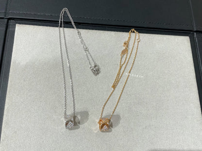 [⭐Reverie Jewels]LIENS EVIDENCE DIAMOND PAVED NECKLACE