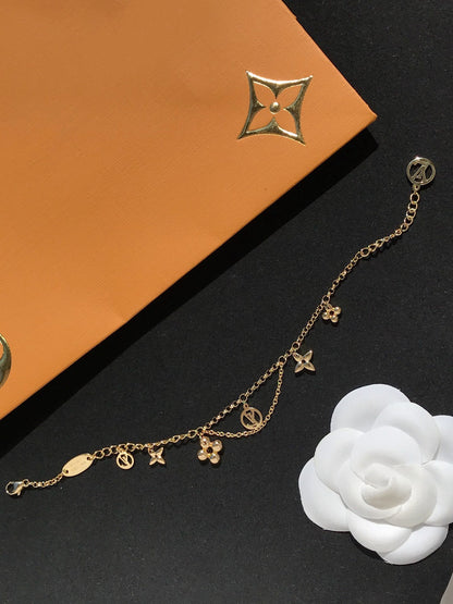 [⭐Reverie Jewels]BLOOMING PINK GOLD MOP BRACELET