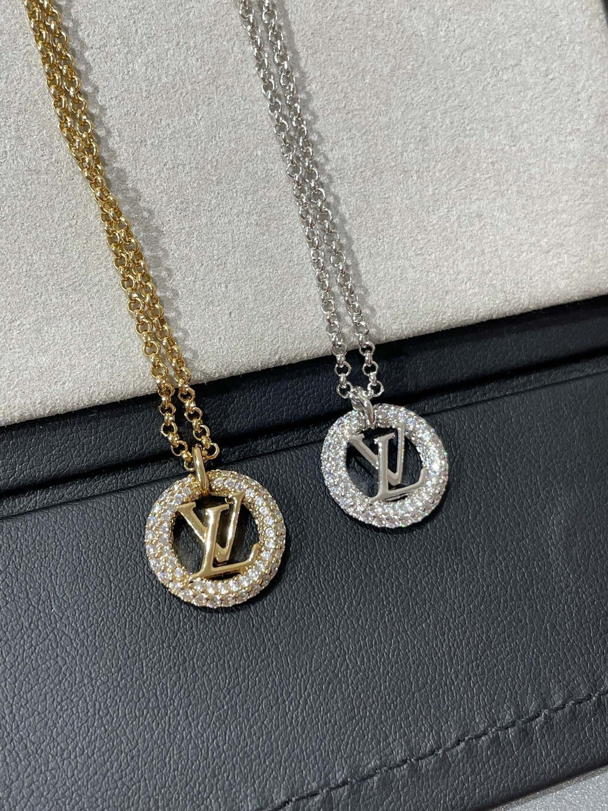 [⭐Reverie Jewels]BY NIGHT DIAMOND PAVED NECKLACE