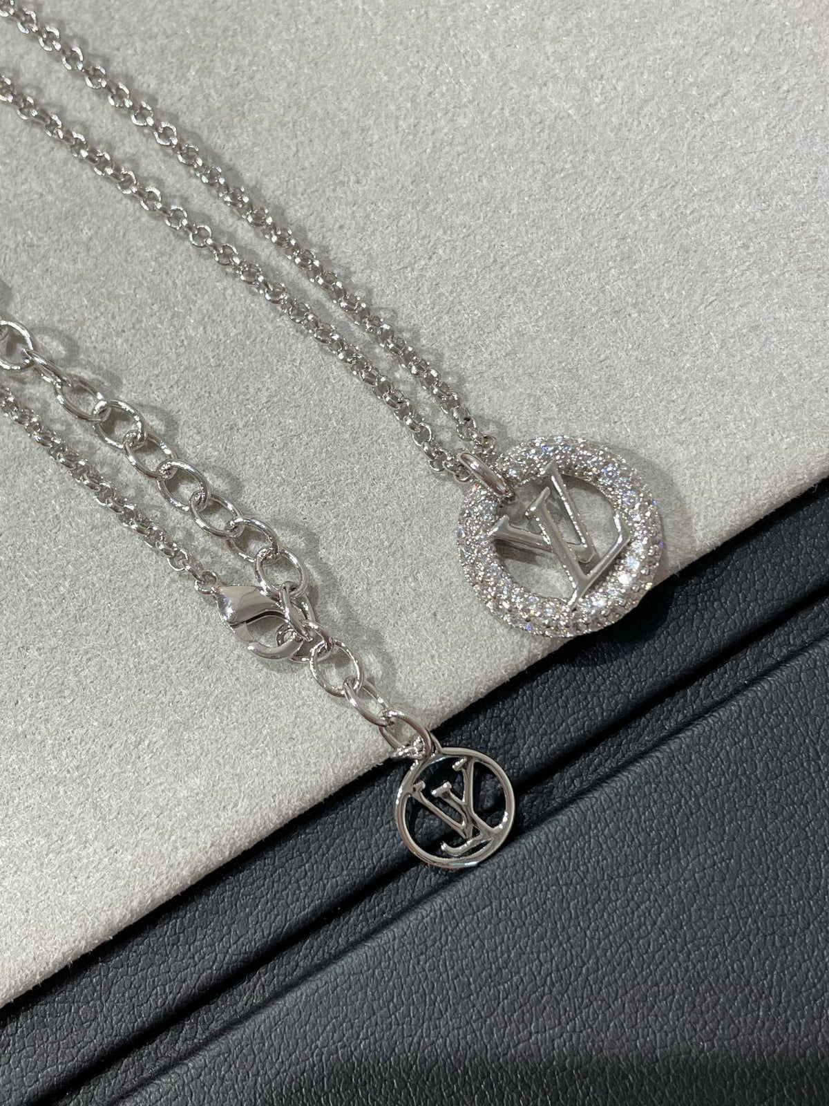 [⭐Reverie Jewels]BY NIGHT DIAMOND PAVED NECKLACE