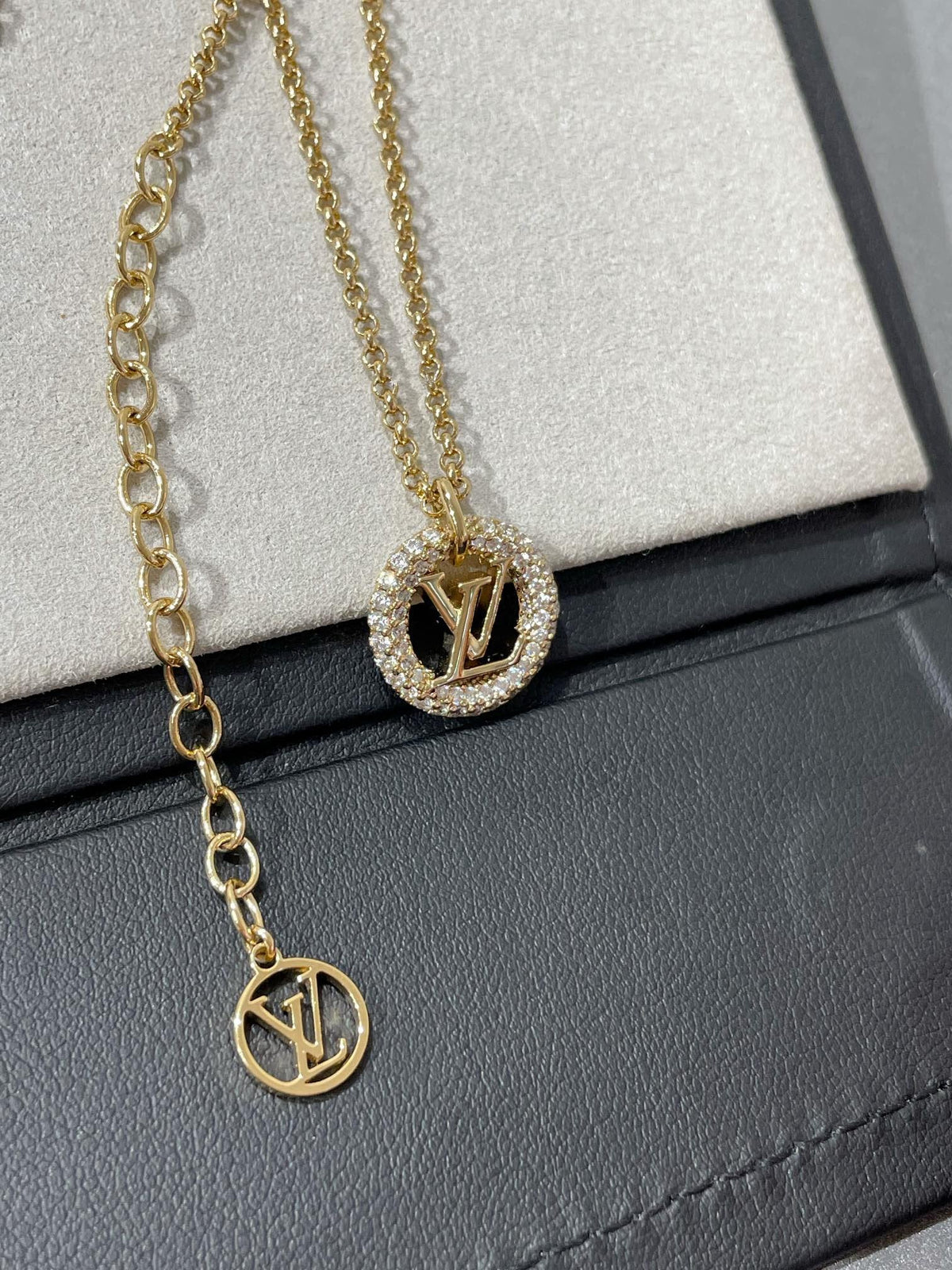 [⭐Reverie Jewels]BY NIGHT DIAMOND PAVED NECKLACE