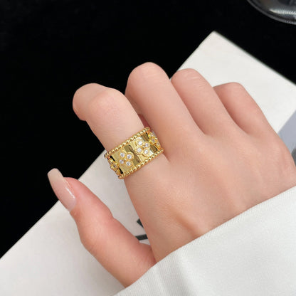 [⭐Reverie Jewels]PERLEE DIAMOND LARGE RING