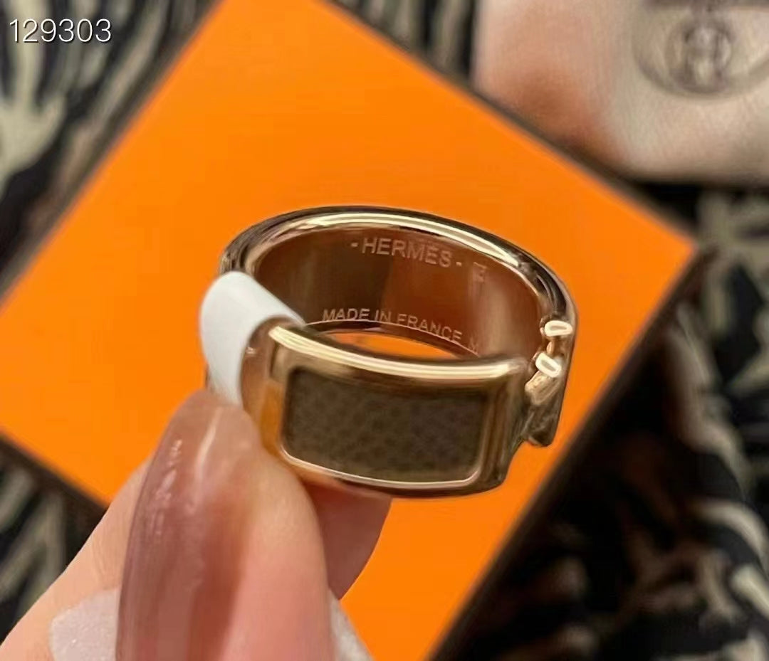 [⭐Reverie Jewels]OLYMPE PINK GOLD RING