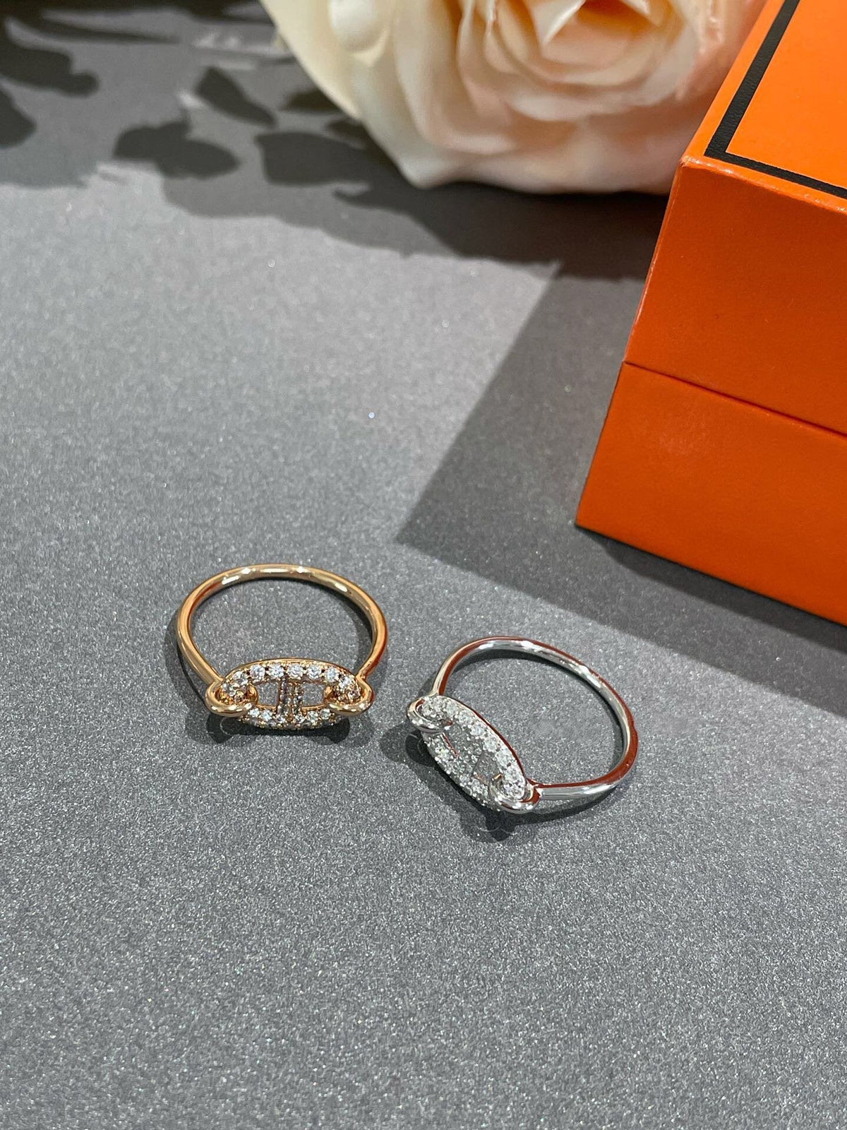 [⭐Reverie Jewels]RONDE SMALL DIAMOND RING