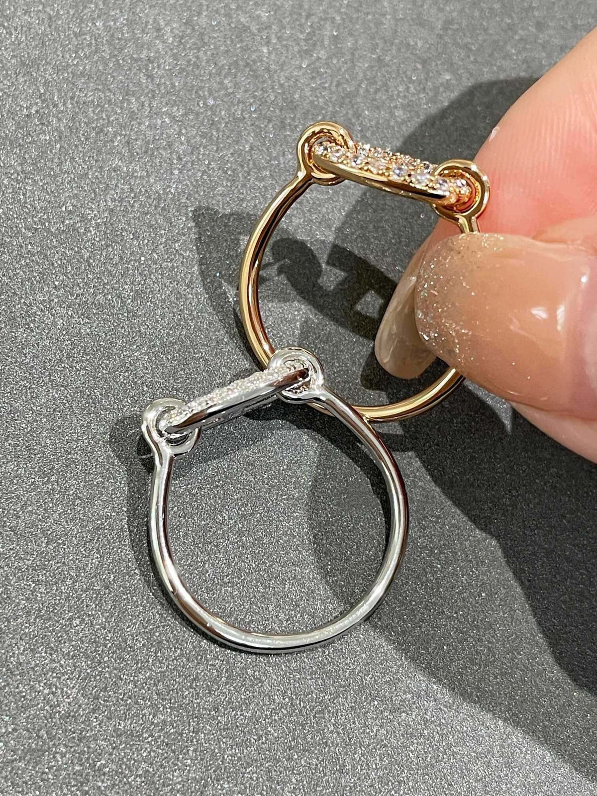 [⭐Reverie Jewels]RONDE SMALL DIAMOND RING